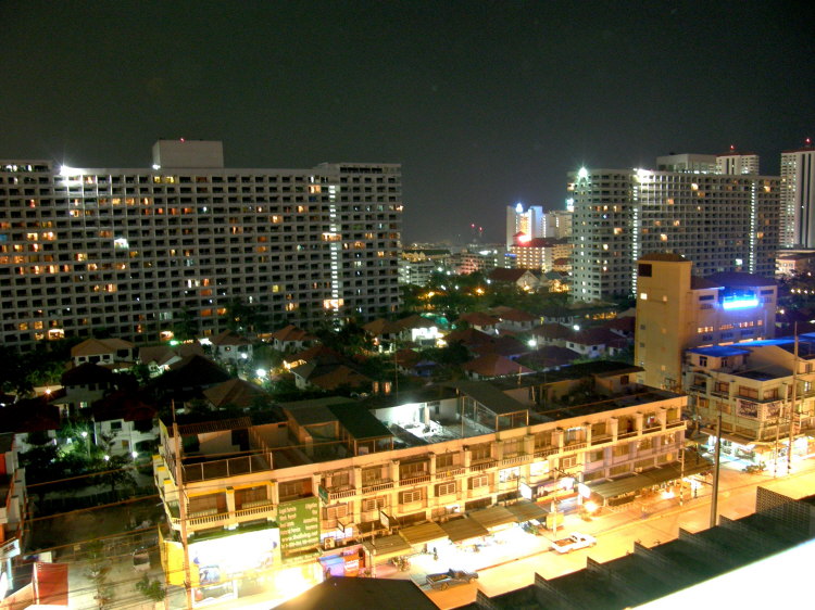 Blick vom Talay 1 herber zum View Talay 2 Building A und B.