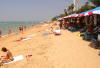 Jomtien - Strandabschnitt unterhalb des Pattaya Parks.