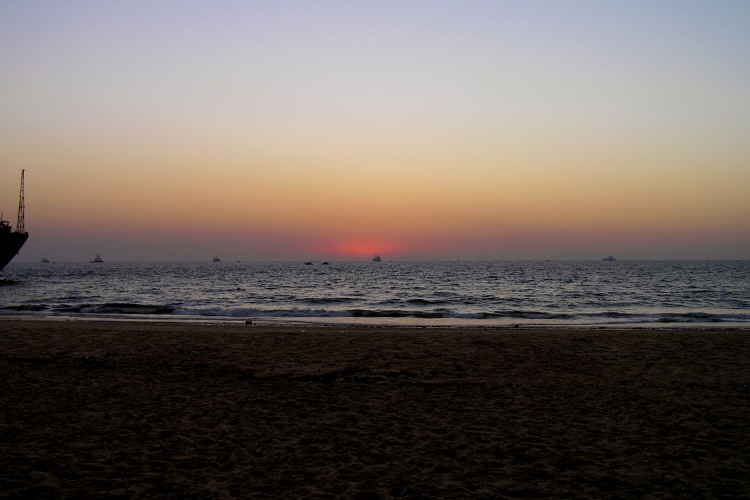 Candolim - Blick auf das Arabische Meer