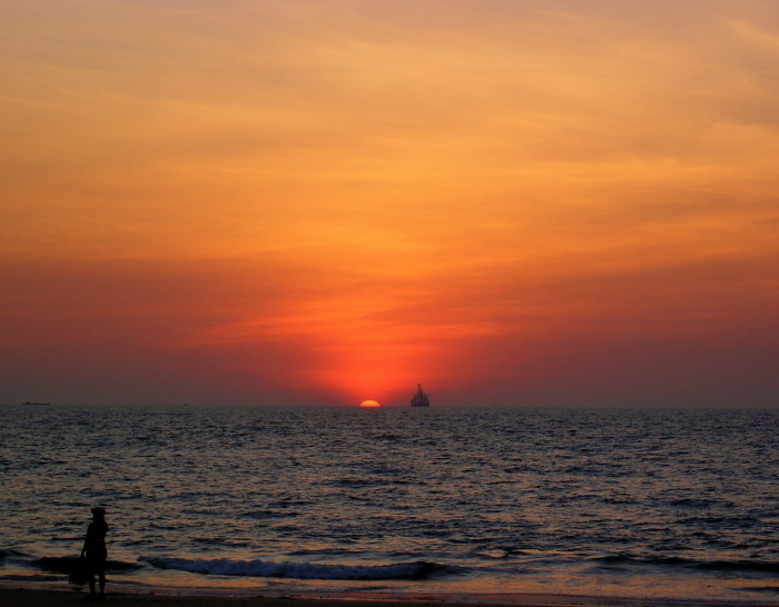 Candolim Sonnenuntergang