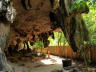 an den Felsen zwischen Phra Nang und Railay