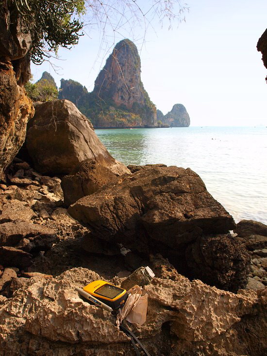 Geocache zwischen Railay West und Tonsaibeach