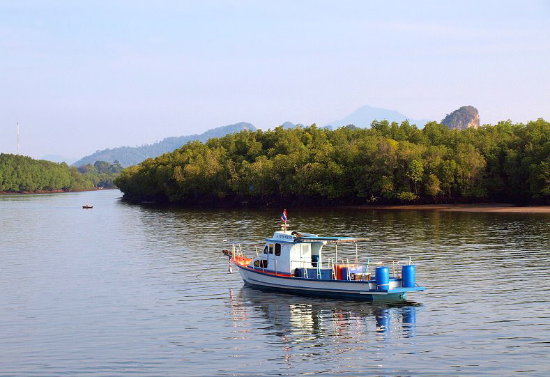 Hafen - Krabi Stadt