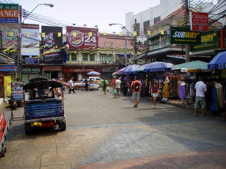 Khao San Road Morgens