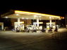Tankstelle in Krabitown - kaum Autos.