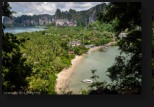 Rechts Railay East - Links Railay West