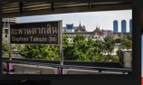 Sky Train Station - Saphan Taksin