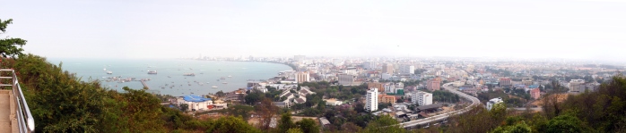 Pattaya vom Aussichtsplatz klein