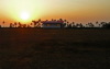 Goa Vagator Sonnenuntergang
