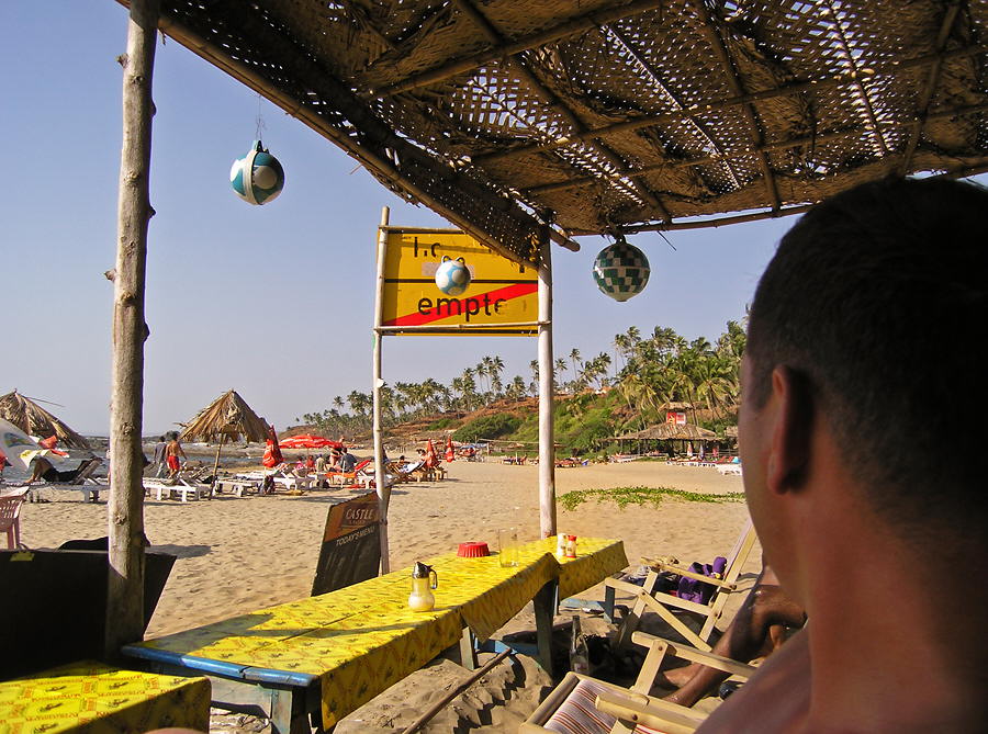 Spaghetti Beach-  Goa - Indien