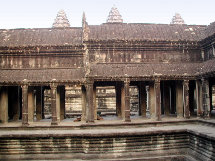 Angkor Wat von Innen.